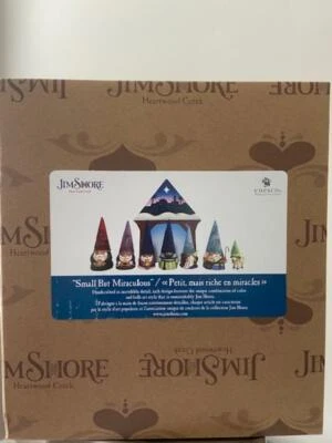 Jim Shore "Small but Miraculous" NEW Christmas Nativity Scene/Set of 8