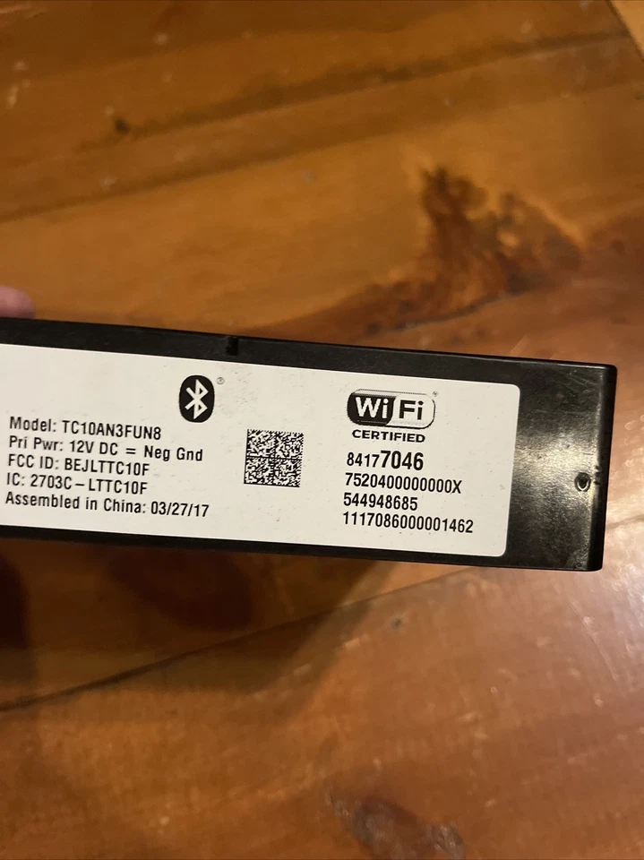 2018-2019 CHEVROLET CORVETTE Communication Control Module Center Cowl   - Image 4 of 4