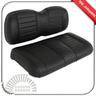 New Black Luxurious Golf Cart Front Seat Cushion Set Fits EZGO GOLF CART TXT