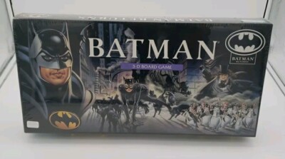 Batman Returns 3-D Board Game by Parker Brothers Bros. NEW SEALED