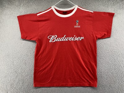 Budweiser FIFA World Cup サッカーシャツ FIFA World Cup Russia 2018 Budweiser Beer Official Logo shirt