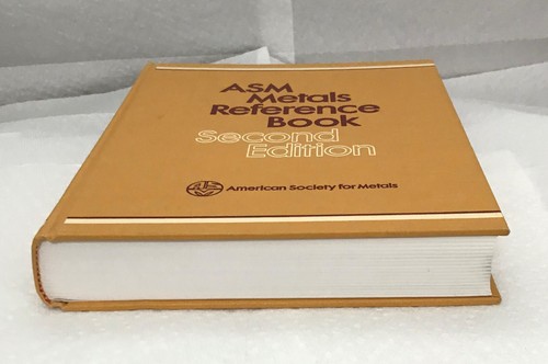ASM Metals Reference Book, Pub by ASM, 2nd ed, hardcover, condition: Like New - 第 4/7 張圖片