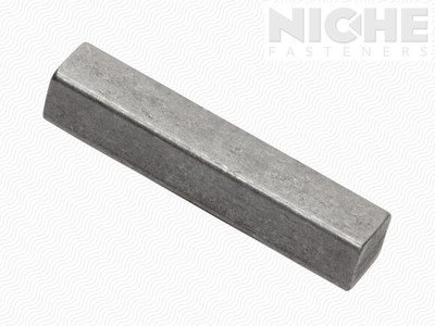 Machine Key 1/2 x 1/2 x 1-5/8 Form B Carbon Steel Undersize (14 Pieces)