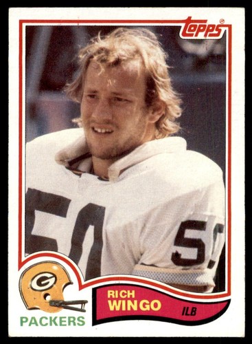 1982 Topps #368 Rich Wingo Packers