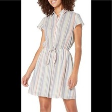 J Crew Seersucker Stripe Dress