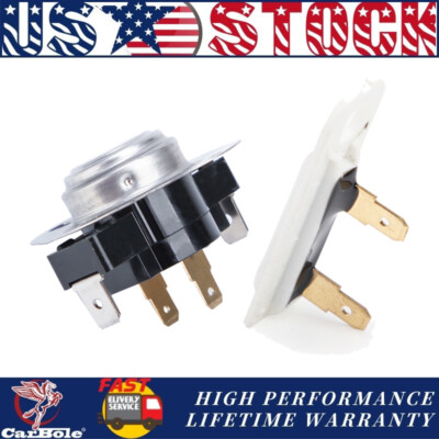NEW Replace For Kenmore/Whirlpool/Maytag Dryer Cycling Thermostat & Thermal Fuse