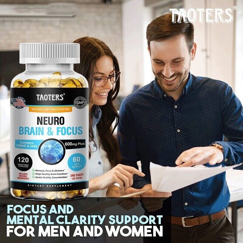 Neuro Brain & Focus 600mg - Capsule per concentrazione foto 5