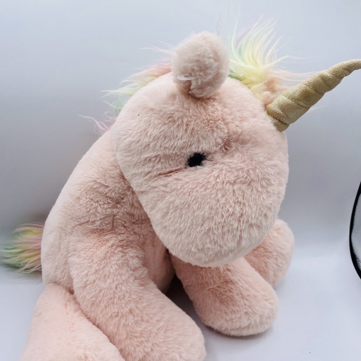 Animal Adventure 14-inch Eunice the Pink Unicorn Plush Toy