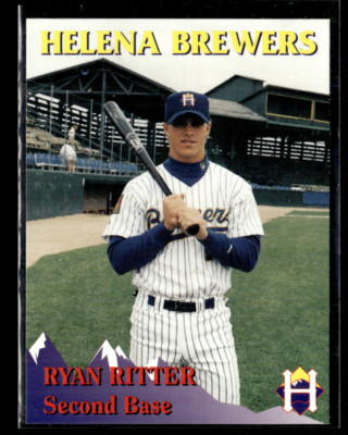 Ryan Ritter 1995 Helena Brewers Team Set Card