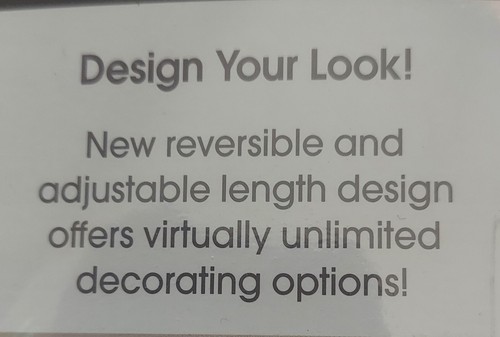 JCP Collection 3-in-1 reversible curtain panel 51"x95" Aqua/Peacock, NEW - Picture 5 of 8