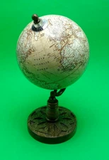 Monroe Lane Globe Traditional Decorative Brown Base 9-10”