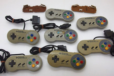 Super Famicom Controller Junk lot of 9 Repair parts official Nintendo SFC Japan