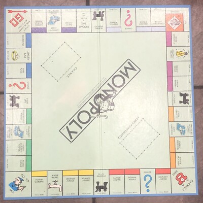 希少 モノポリー 米国版 ボードゲーム 木箱入り パーカーブラザーズ