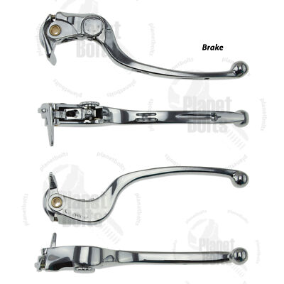 h‼︎ Chrome Brake & Clutch Hand Levers For Kawasaki Ninja ZX 6R 05-06