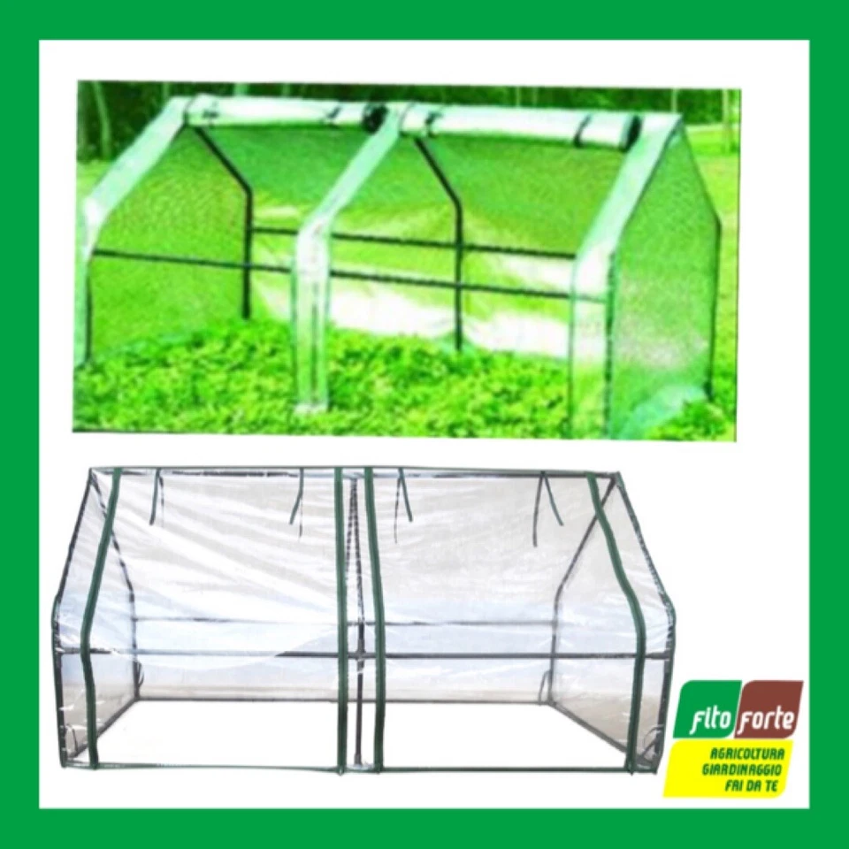 SERRA DA GIARDINO BRIXO GROUND BALCONE TERRAZZA ORTO 180x90x90 PROTEZIONE PIANTE