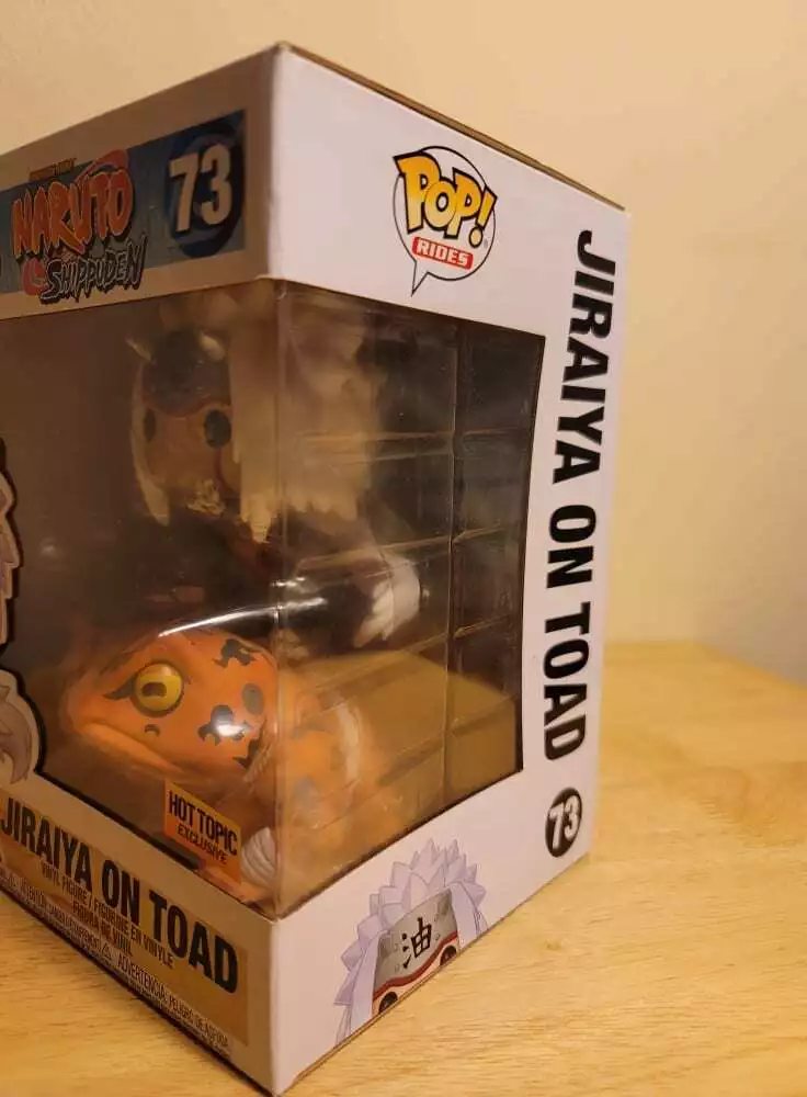 Funko Pop Desenho/Animação - Naruto Shippuden - Jiraya On Toad 73 (Hot  Topic)