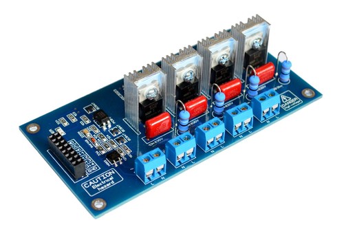 4CH AC DIMMER V2 SSR RELAY BOARD ARDUINO 2A 50HZ 60HZ 110V 220V - Afbeelding 1 van 4