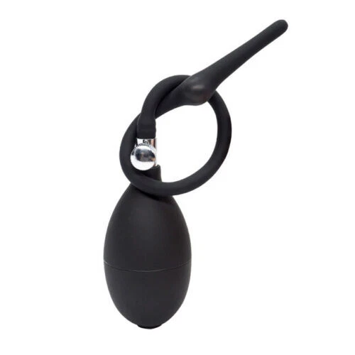USA Male Silicone Inflatable Urethral Sounding Stretcher Penis Plug Tube Sex Toy - Picture 13 of 21