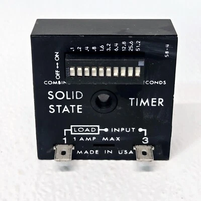 Entrelec Solid State Timer TDUL3000A 24-120 V ac/dc Encapsulated Delay 0.1-102.3 - Image 1 of 4