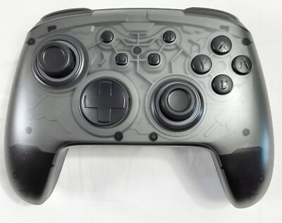 New, Translucent Gray Wireless Pro Controller for Nintendo Switch