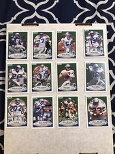 1990 Fleer Premiere Edition Football Seahawks Team Set Krieg + Dupes 15 Cards