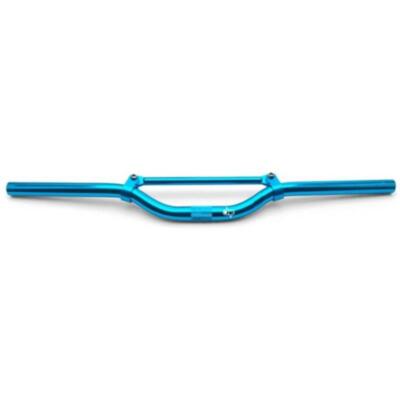 SCOOTER STREET BIKE HANDLEBAR ERGAL ANODIZED BLUE BOOSTER AEROX F12 TYPHOON NRG