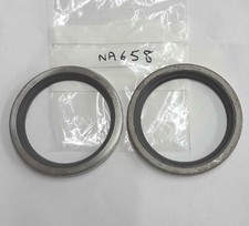 Pair front hub oil seals Morris MS Isis Wolseley 6/80 6/90 (Payen NA658 D360)