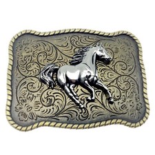 Horse Belt Buckle Western Cowboy Native American Motorcyclist HRS-18 