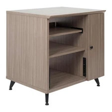 Gator Cases GFW-ELITESIDECAR-GRY Sidecar Studio Rack Cabinet w Shelf in Grey ...