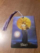 The Star- Good Tarot Bookmark Oracle Card Art Deck Gift, Purified & Charged