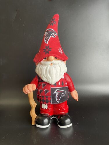 Atlanta Falcons NFL American Football Ugly Sweater Jersey Hat Team 12" Gnome - Picture 1 of 6