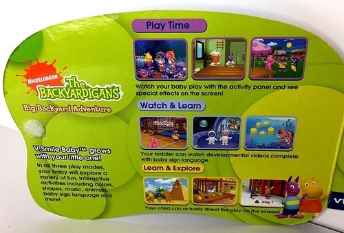 VTech - V.Smile Baby - Backyardigans BIG BACKYARD ADVENTURE - Nickelodeon - Picture 4 of 9
