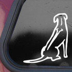Rhodesian Ridgeback Dog White Decal Sticker Laptop Die-cut White Decal Sticker
