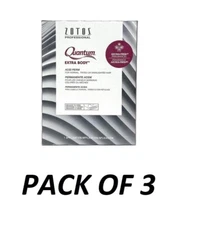 Zotos Quantum Extra Body Acid Permanent Unisex Treatment - PACK OF 3