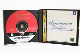 SEGA SATURN Sentimental Graffiti Tested and Working Free shipping
