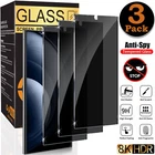 3X For Galaxy S26 S25 Ultra Plus S24 Privacy Anti-Spy Tempered Screen Protector