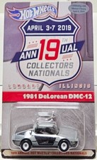 Hot Wheels 2019 - 19° Annuale HW Collezionisti Nazionali - '81 DeLorean DMC-12