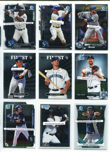 Cal Raleigh, Julio, Griffey, Ichiro, Edgar Auto Mariners 306 Card Lot C READ - Picture 16 of 24