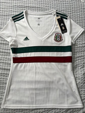 adidas Mexico Women’s Soccer Jersey L Climalite White Green Red