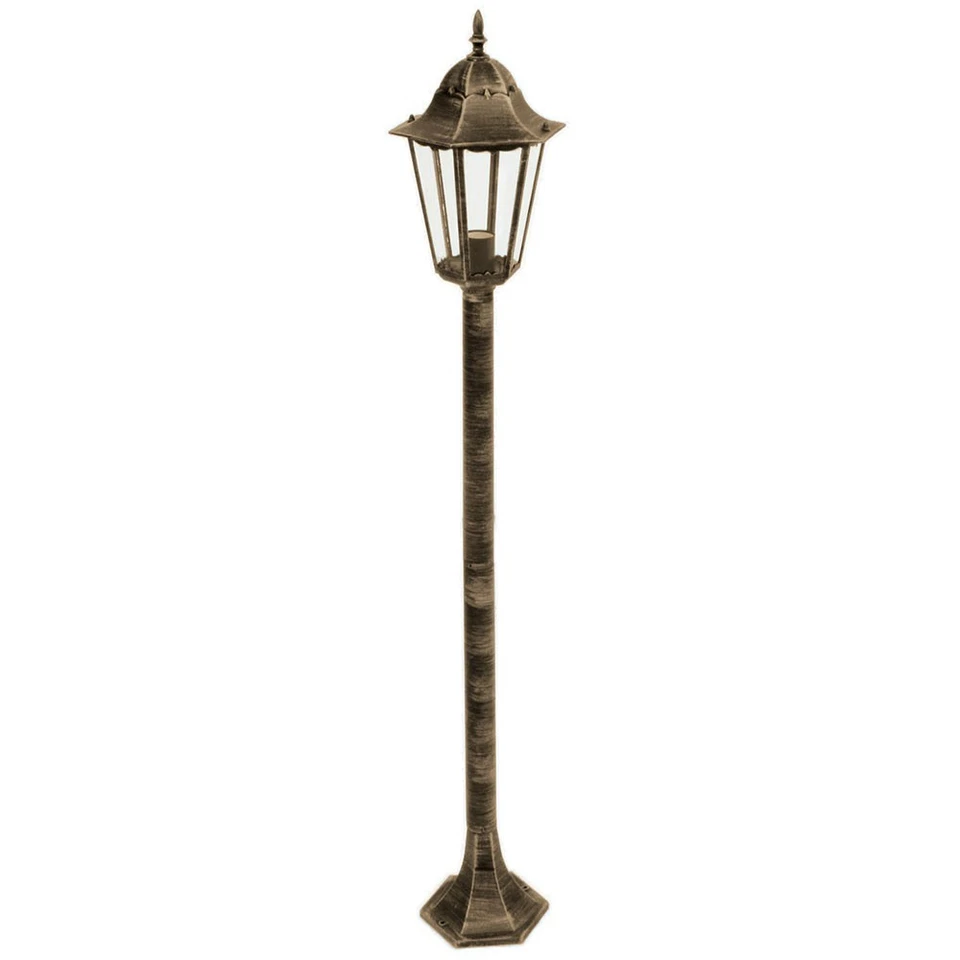 Außenlampe Wegeleuchte Stehlampe antik Laterne bronze Gartenlampe Höhe 120cm - Bild 2 von 4