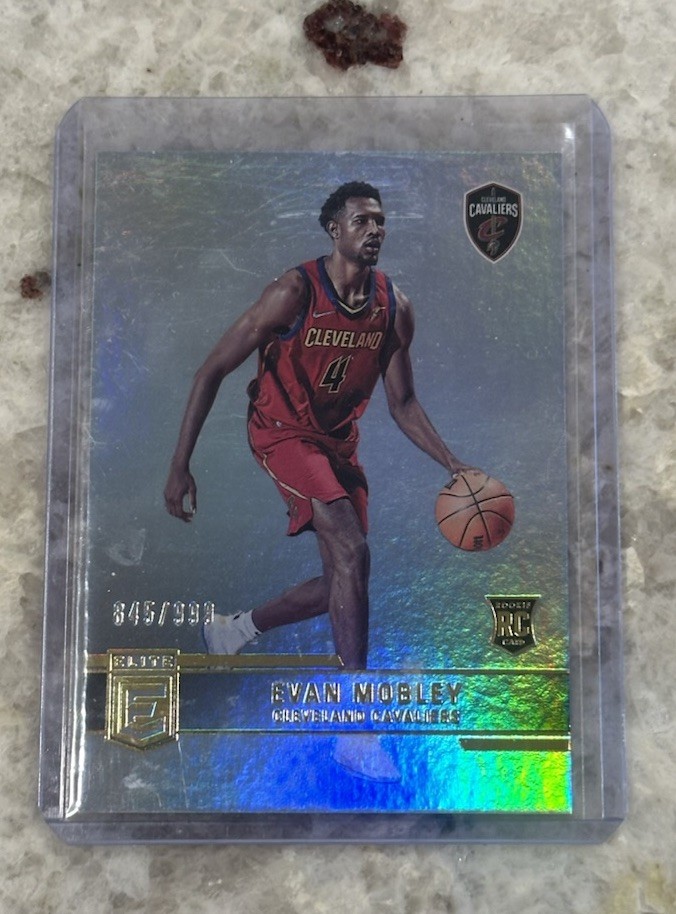 2021-22 Panini Elite Basketball #246 Evan Mobley (RC) Silver /999 Cavaliers