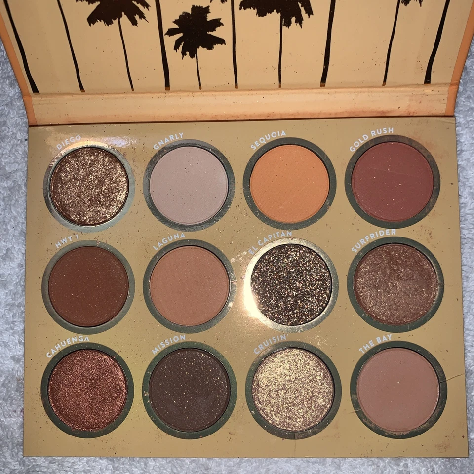 Colourpop California Love 粉饼眼影盘 — 第 3/4 张图片