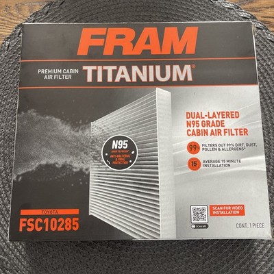 FRAM FSC10285 Cabin Air Filter Lexus,Land Rover, Pontiac, Scion, Subaru, Toyota