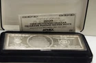 2009 APMEX 4 oz .999 Silver Bar Franklin$100 Bill Design
