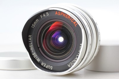 [Top MINT] Voigtlander SUPER WIDE HELIAR 15mm F4.5 Asph Lens L39 From JAPAN