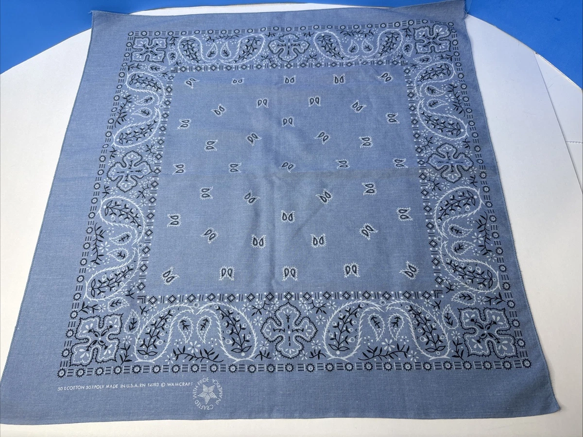 Wamcraft Bandana In Vintage Handkerchiefs for sale | eBay