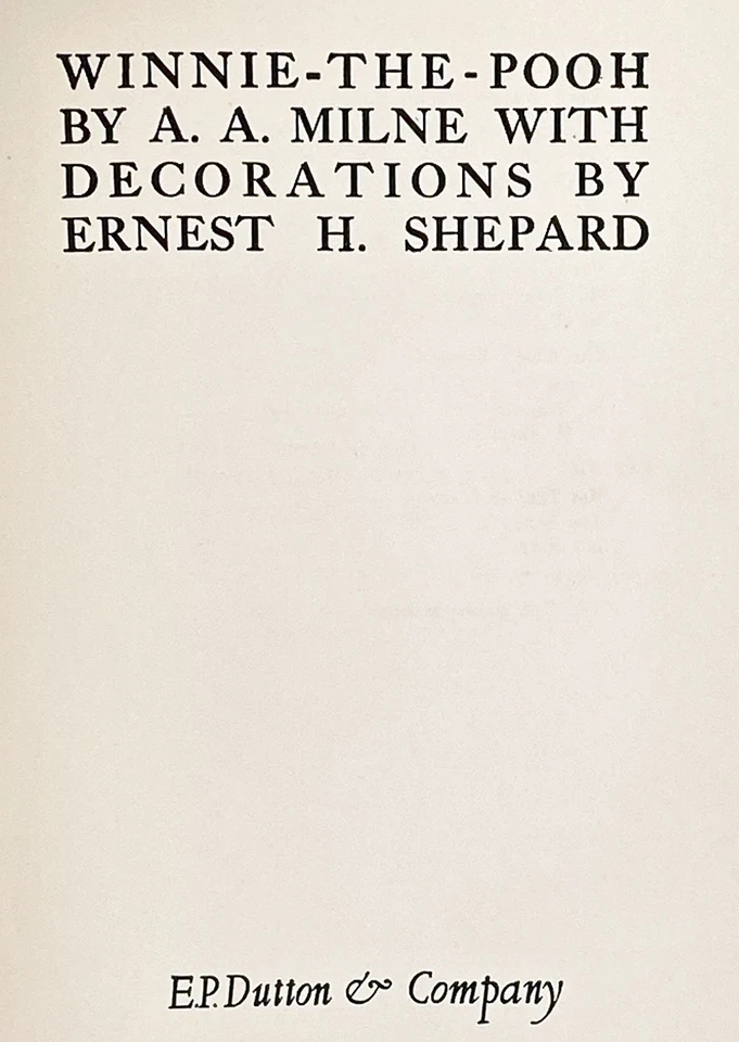 1926 book WINNIE THE POOH The House at Corner MILNE Disney bear TIGGER & FRIENDS - Image 4 of 4