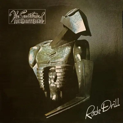 LP The Sensational Alex Harvey Band Rock Drill NEAR MINT Mountain Records