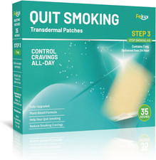 Quit Smoking Nicotine Patches Step 3, 7 Mg Stop Aids Delivered over 24 Hours Nic