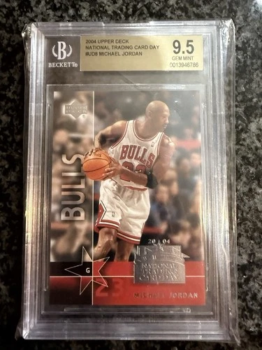 2004 Upper Deck Michael Jordan #UD-8 National Trading Card Day BGS 9.5 Gem Mint